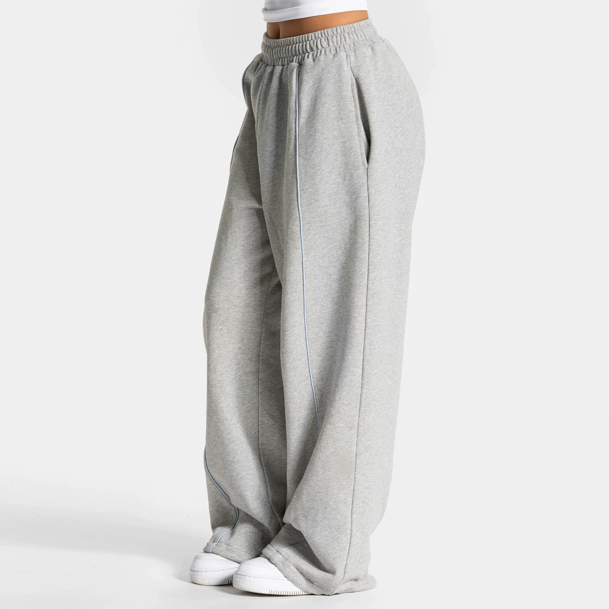 Flow — Pantalon Jogging Femme à Rayures
