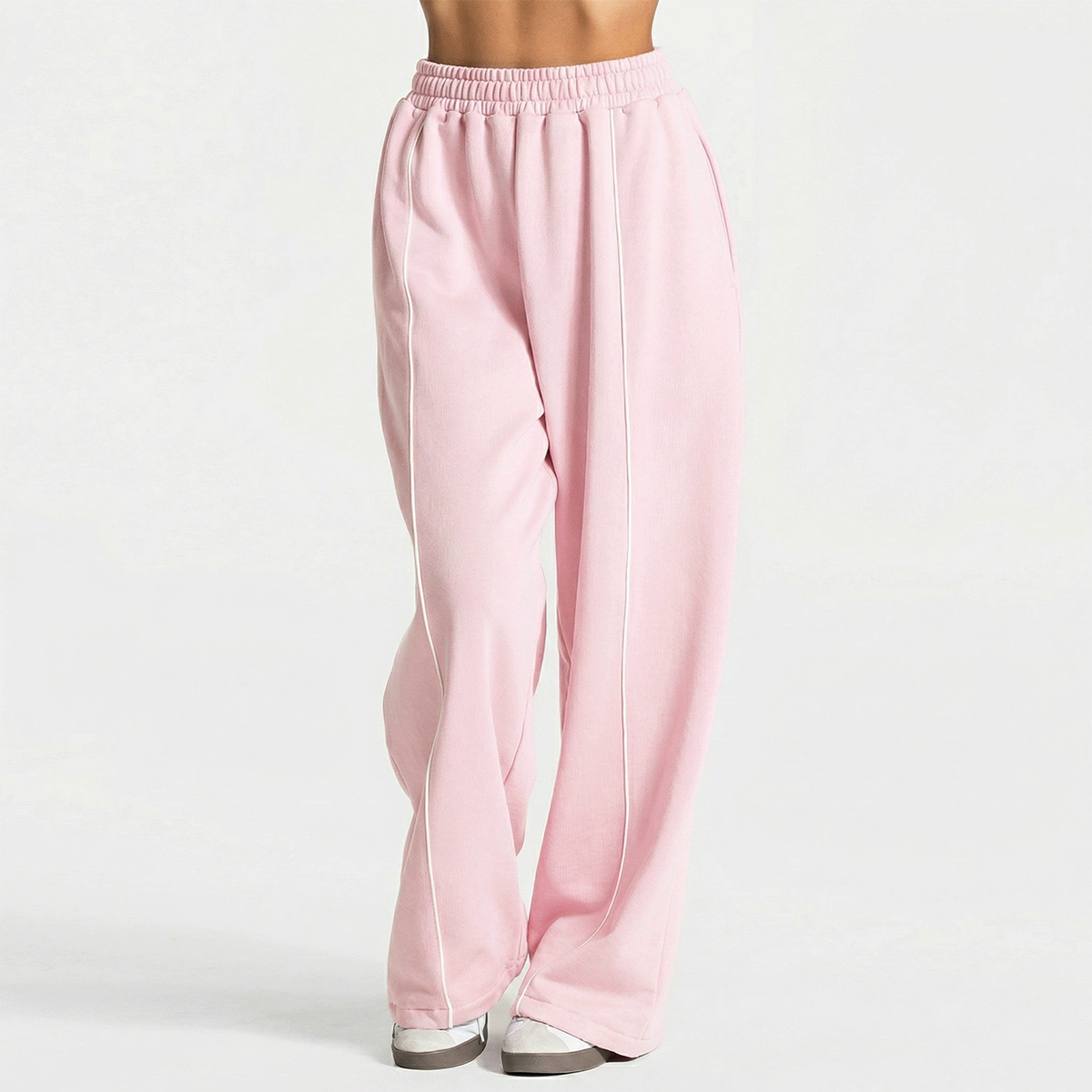 Flow — Pantalon Jogging Femme à Rayures